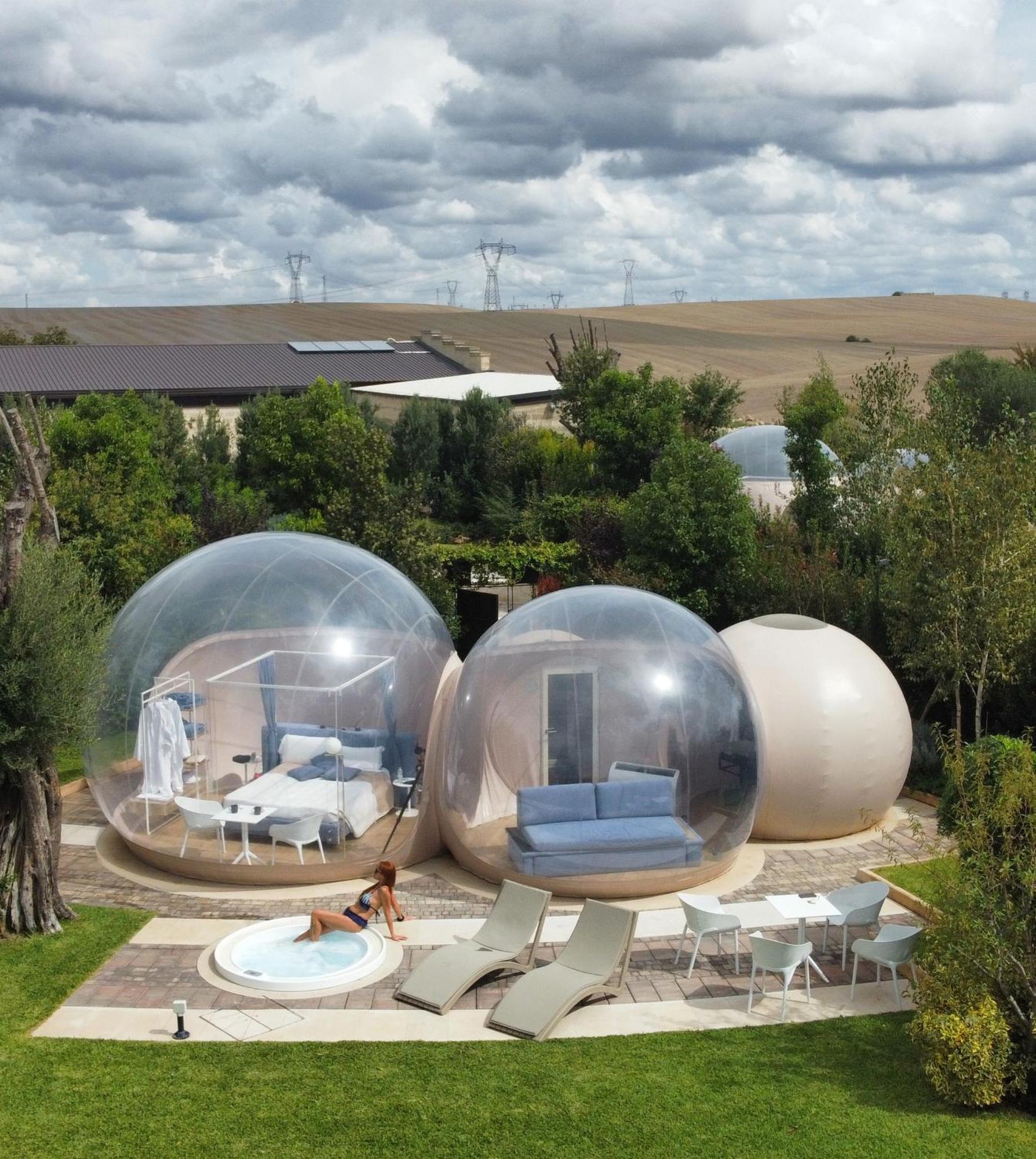 Tenuta Danesi - Camere - Appartamenti - Bubble Room Matera Eksteriør bilde